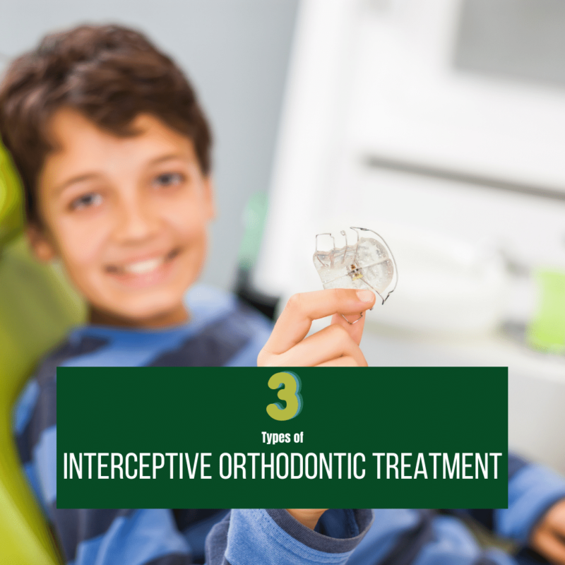 3 types of interceptive orthodontic treatment