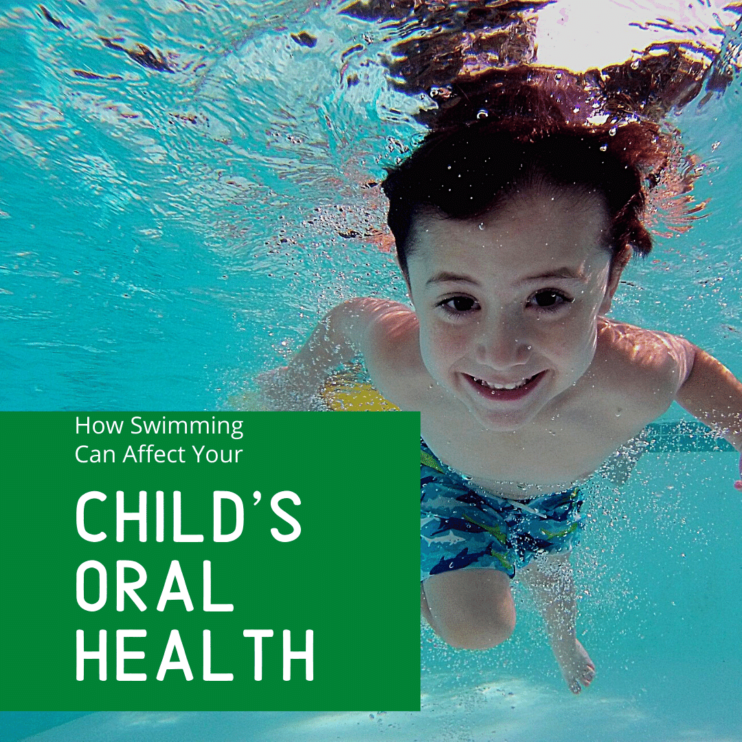 how swimming affects your child's oral health